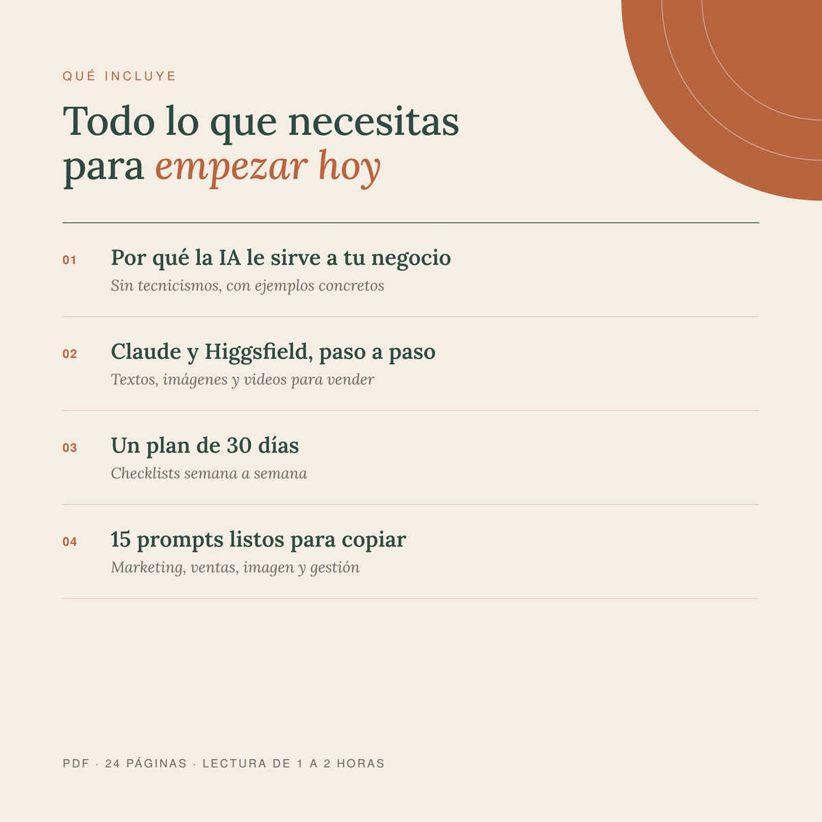 IA para Pequeños Negocios: guía práctica